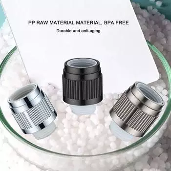 Adjust Shower Head Arm Diverter Flow Limiter Water Pressure Control Water Stop Valve Sprayer Shut-Off Switch Bathroom Parts чёрный