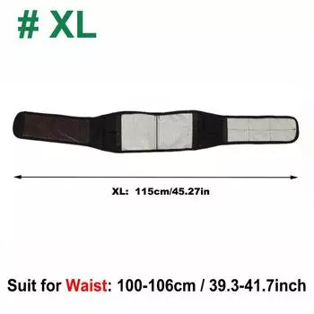 Adjust Tourmaline Self-heating Magnetic Back Waist Support Belt Lumbar Disc Herniation Bracket Massage Belt Care