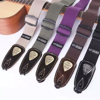 Adjustable Acoustic Guitar Belt Shoulder Strap Electric Bass Belt Guitar Strap Music Hobby фиолетовый