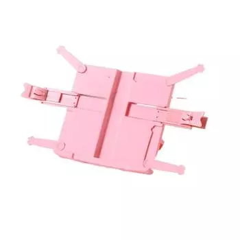 Adjustable Angle Reading Bookshelf Extendable Book Holder Lifting Landing Book Stand Pad Style A Pink