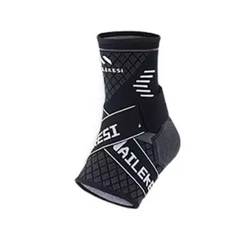 Adjustable Ankle Support Sleeve Foot Strap Sports Ankle Protector Ankle Compression Sock Sports L
