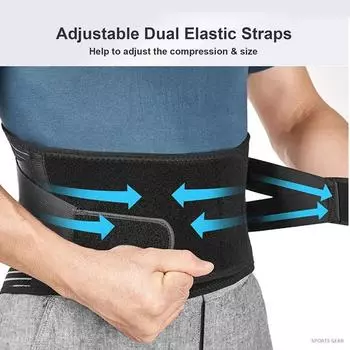 Adjustable Back Lumbar Support Belt Double Pull Breathable Comfortable Brace Orthopedic Men & Women Trainer Tighten The Abdomen S
