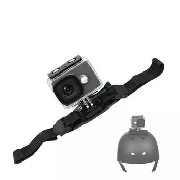 Adjustable Bike Helmet Strap Head Belt Mount Holder Adapter for GoPro Hero 13 12 11 10 For DJI Action 4 Insta360 X4 Accessories Cycling