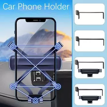 Adjustable Car Phone Holder Mount,Navigation Screen Ball Fixed Holder For Toyota Phone Cruiser K9A0 Without USB Port-one size