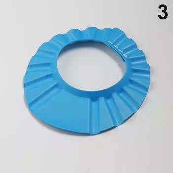 Adjustable Cartoon Baby Shampoo Cap Waterproof Splash Guard Bath Visor Hat Durable Infant Hair Wash Protection For Shower