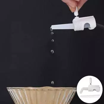 Adjustable Coffee Kettle Gooseneck Drip Narrow Mouth Coffee Pot Control Valve Regulator Outdoor