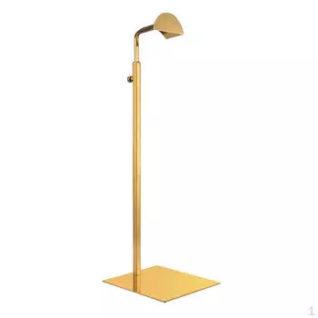 Регулируемая стойка для шарфа золота/серебра сумки дисплея Silver