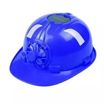 Adjustable Fan Helmet With Cooling Fan Fan Safety Helmet Breathable Outdoor