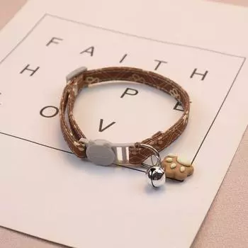 Adjustable Fashionable Neck Straps Exquisite Cat Pendant Necklace Cute Cat Collar Puppy