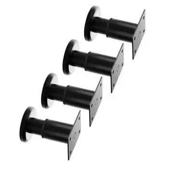 Adjustable Furniture Legs Telescopic Support Feet Heavy Duty Extendable Furniture Supports 4pcs for Homes & Office Use A