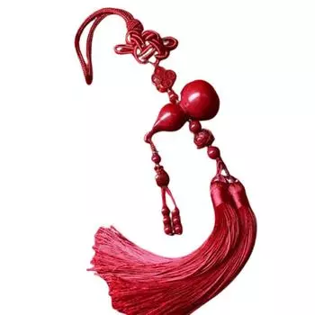 Adjustable Gourd Car Pendant High-grade Car Rearview Mirror Pendant Unisex Car Pendant