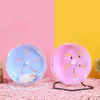 Adjustable Hamster Running Wheel Silent Chinchilla Jogging Wheel Rat Exercise Wheel Guinea Pig зелёный