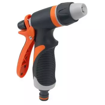 Adjustable Handheld Multifunction Hose Sprinkler Nozzle High Pressure Spray Lawn Watering Garden Tools чёрный