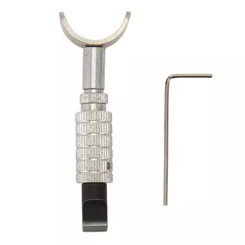 Adjustable Leather Swivel Knife Flexible High Sharpness Metal Leathercraft Carving Knife with U