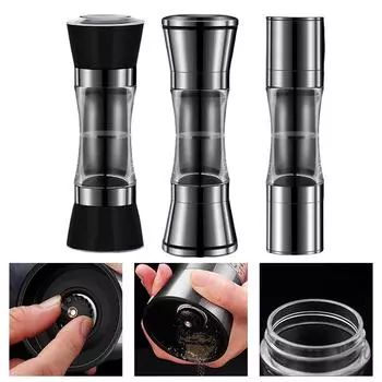 Adjustable Manual Stainless Steel Manual Salt And Pepper Grinder C