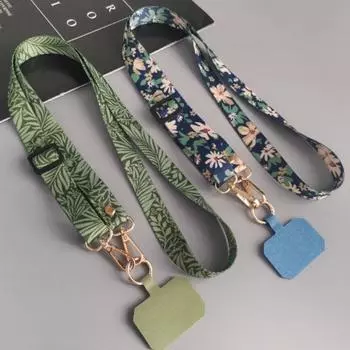 Adjustable Mobile Phone Hanging Chain Flower Cellphone Strap Cell Phone Lanyard Women Girls style 3