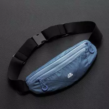 Adjustable Mobile Phone Waist Bag Double Zipper Pocket Running Waist Bag Sports Waist Bag Running Style 5