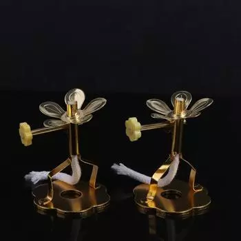 Adjustable Oil Lamp Brass Zinc Zinc Alloy With Wick Wick Stand Wick Base Buddha Supplies Wick Holder S