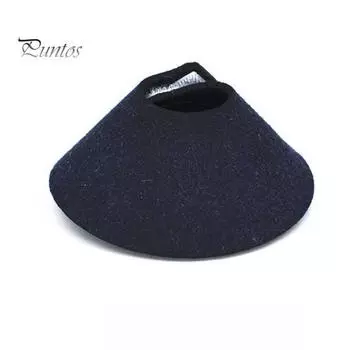 Регулируемый ошейник для восстановления попугая, защита от укусов и травм, крепежная лента, фиксирующий ошейник для птиц, домашняя птица M чёрный