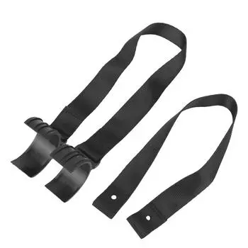 Adjustable Pull Sling Belt Motorcycle Front Rear Holding Strap Seat Rescue Tear-Resistant красный