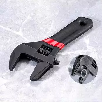 Adjustable Repair Tools Non-slip Faucet Spanner Antirust Sink Wrench Bathroom 6inch
