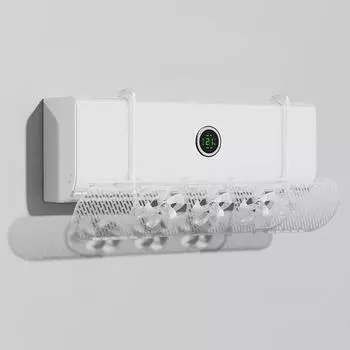 Adjustable Scalable Air Guide Plate Anti Direct Blowing Wind Direction Baffle for Home/Office