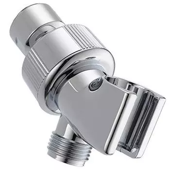 Adjustable Shower Arm Mount, Chrome, 1/2 IPS female inlet,1/2 IPS male outlet