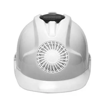 Adjustable Solar Power Fan Helmet Ventilation Protective Cap Safety Hard Hat Outdoor Working