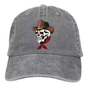 Adjustable Solid Color Baseball Cap Salty-Dog Cowboy Washed Cotton American Traditional Sports Woman Hat Adjustable чёрный