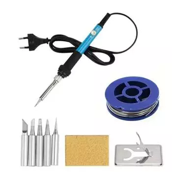 Adjustable Temperature Electric Soldering Iron 220V 60W Multifunctional Welding Solder Rework Station Heat Repair Tools