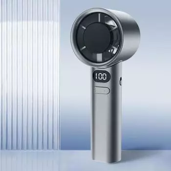 Adjustable Turbo Handheld Fan ABS Cooling Fan Portable Mini Fan Camping