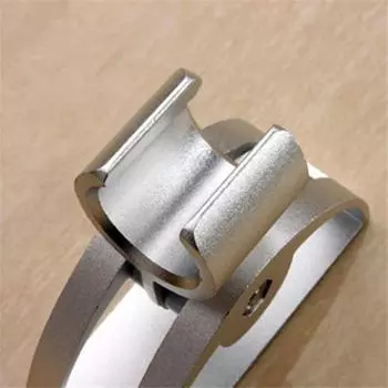 регулируемый настенный держатель для душа hanyu bathroom adhesive держатель для душевой лейки алюминиевый кронштейн держатель Unique 1 серебряный