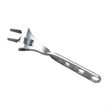 Adjustable Wrench Hand Tool,Utility Spanner Multipurpose Steel Lightweight Monkey for Garage 8inchh