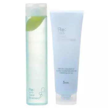 ADJUVANT Cool Shampoo 300ml Treatment 250g Set Re &