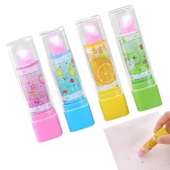 ADOFUN губная помада ластик для начальной школы простые милые канцелярские принадлежности мини-губ милый карандаш ластик для вечеринки младшие классы средней школы канцелярские принадлежности