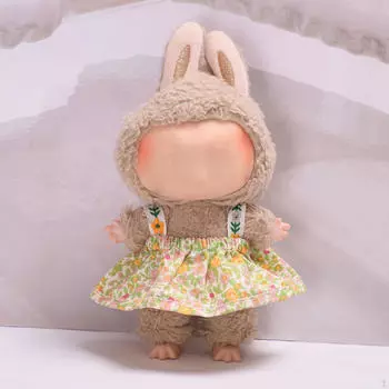 Adorable Doll Dress Set for 7 Dolls зелёный