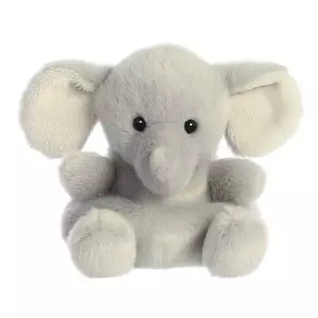 Adorable Palm Stomp Plush Toy Play Collectible Fun Gray Aurora® Pulse™ Elephant™ - Pocket-Sized - - 5-Inch серый
