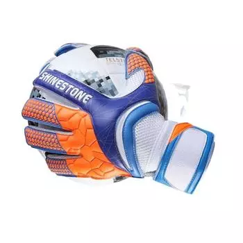 Футбольные вратарские перчатки для взрослых и детей с защитой пальцев, толстые латексные футбольные вратарские перчатки для тренировок и соревнований 5