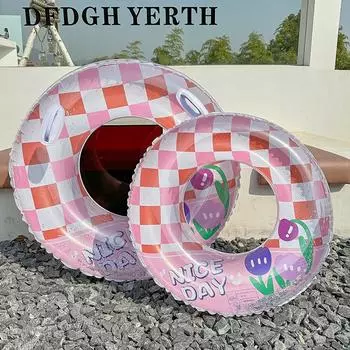 Adult And Childrens Thickened Creative Sequin Square Swimming Circle Park Water NO.60(10-25KG)