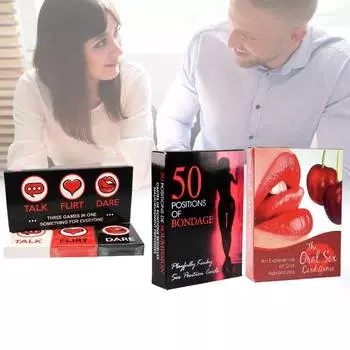 Adult Couple Oral Sex Card Game Sexy Lover Party Pictures Fun Foreplay Paper The Onal Sex