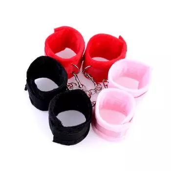 Adult Fun Bundling Props Female Bondage Plush Handcuffs Couple Flirting Alternative Sex Goods Available