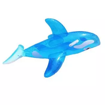 Adult Inflatable Whale Water Floating Drainage Surfing In Park Amusement