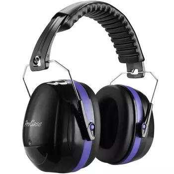 Adult Soundproof Earmuffs with Adjustable Headband Ear Cover Noise Isolation Earmuff Hearing Protection Noise Reduction NRR 32dB Blue [ProCase]