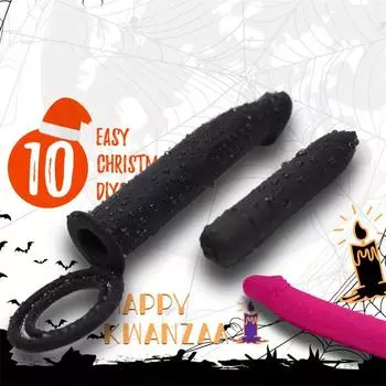 Товары для взрослых Секс-игрушка Силиконовая Вибрирующая Анальная Пробка с Кольцом для Пениса Жидкий Силикон Замедленный Половой Акт Анальная Пробка Взрослый