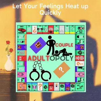 Adultopoly Board Game, Couple Adult Board Game, Couple Board Game For Adults, Board Games, Bedroom Games For Couples, Gift