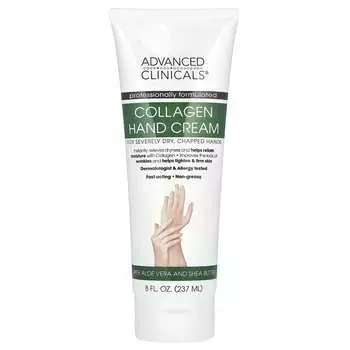 Advanced Clinicals, Collagen Hand Cream, 0.8 fl oz (237 ml)