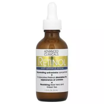 Advanced Clinicals, Retinol Serum, Anti-Wrinkle, 1.75 fl oz (52 ml)