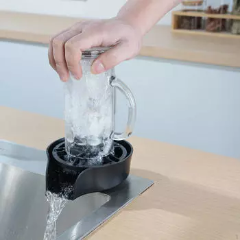 Усовершенствованная система очистки стеклянных стаканов для дома и бизнеса Argent