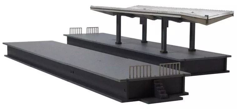 Advanced HO Gauge 2001 Island Home Basic Kit Acrylic Structure (Paper & Kit)