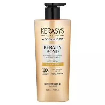 Advanced Keratin Bond Shampoo, Deep Repair, 600Ml (20.2Fl Oz)